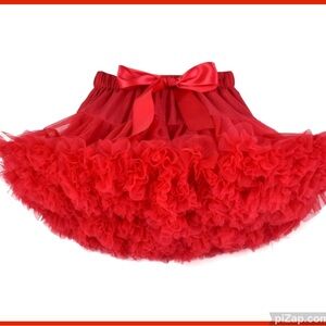 ❣️Red Toddler Girls Tutu Skirt ~ 
Sz S